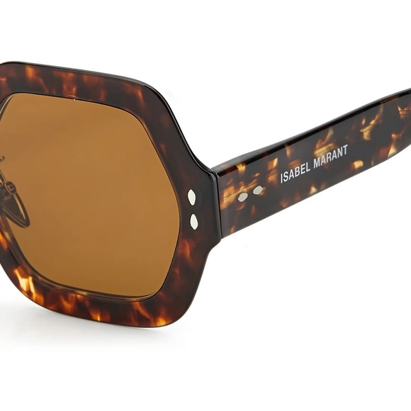 ISABEL MARANT IM 0004/S DARK HAVANA/BROWN GRADIENT SUNGLASSES - Picture 2 of 3